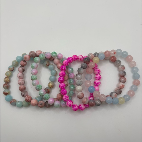 Colorful Beaded Bracelets Set - Picture 3 of 3